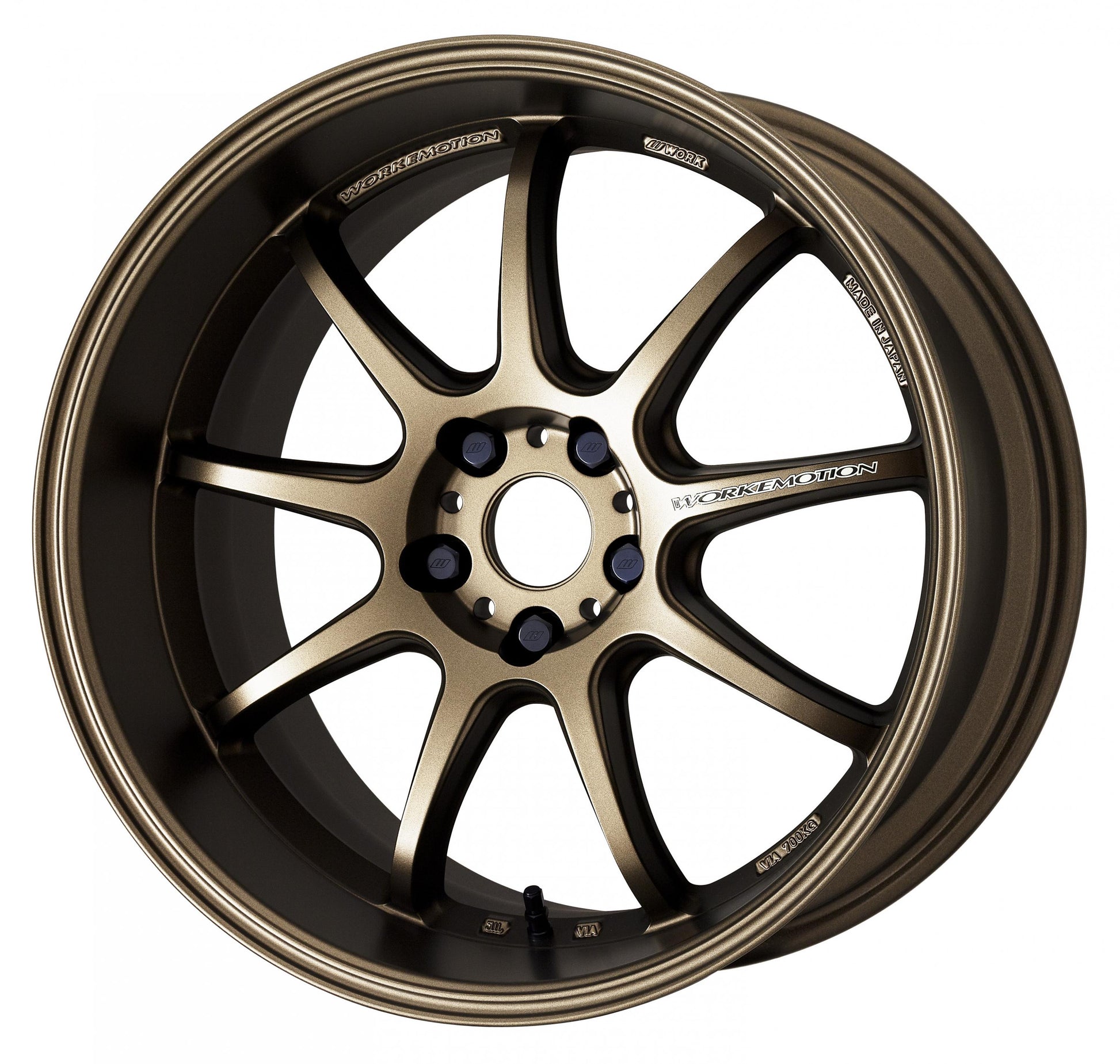 WORWD9R189538YAHG Work Emotion D9R 18x9.5 +38mm Matte Bronze - 2015+ WRX / 2015+ STI,