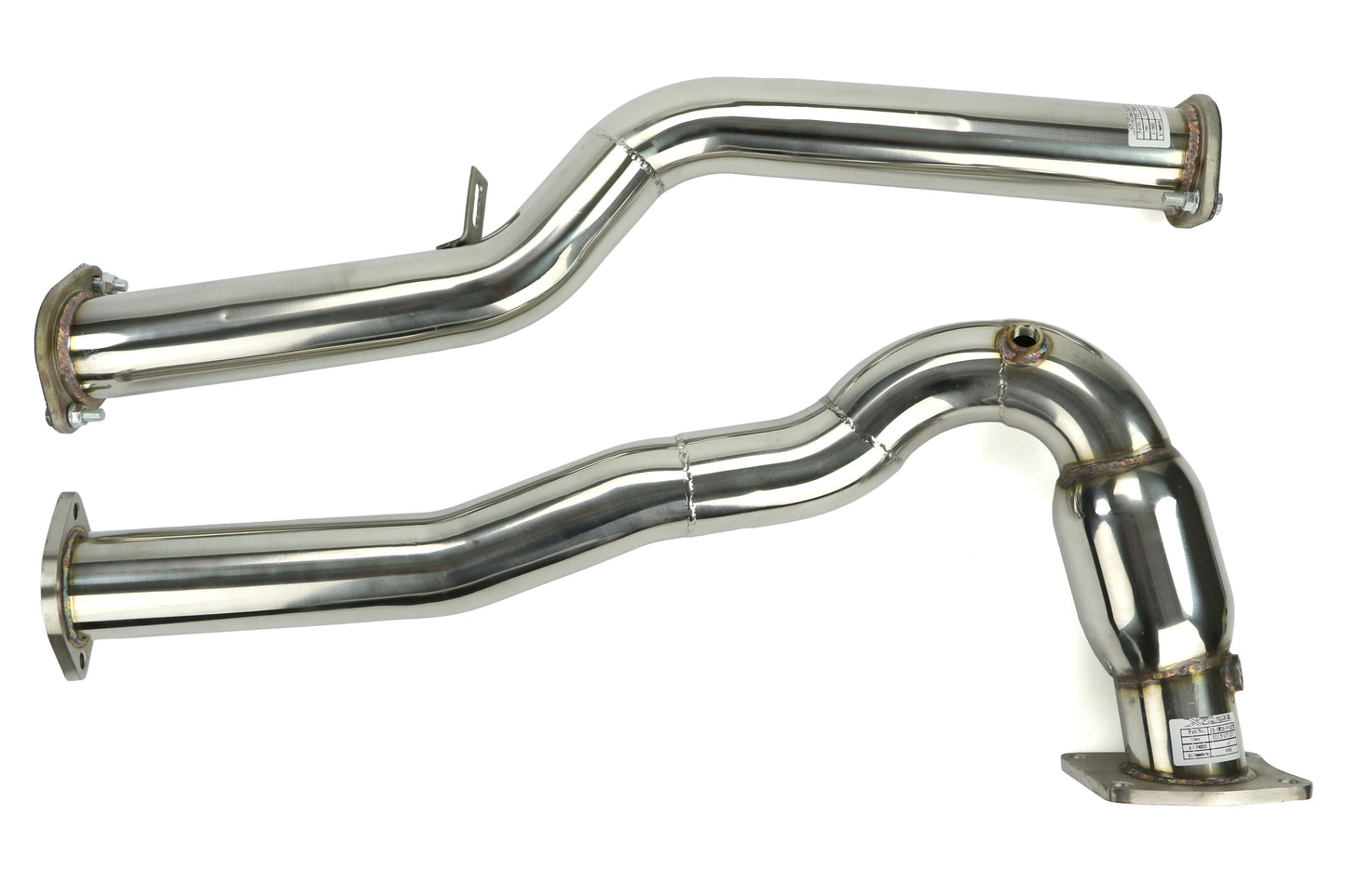 XFOES-SW26-KITB 2015-2021 Subaru WRX X-Force Catted 3in Stainless Steel J-Pipe,