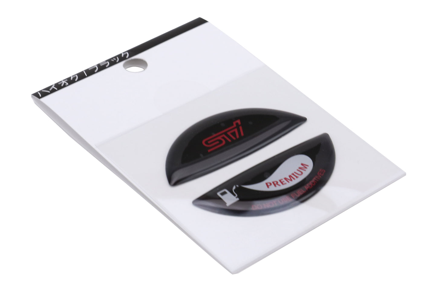 STISTSG18100640 STI Premium Fuel Cap Ornament - 2015+ WRX / STI-Black,
