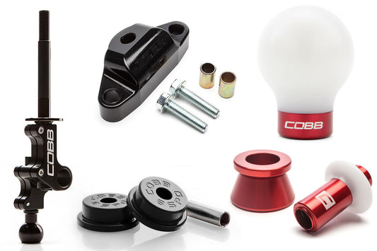 COB215X02P-W-RD-W-RD COBB Tuning Stage 2+ Drivetrain Package,