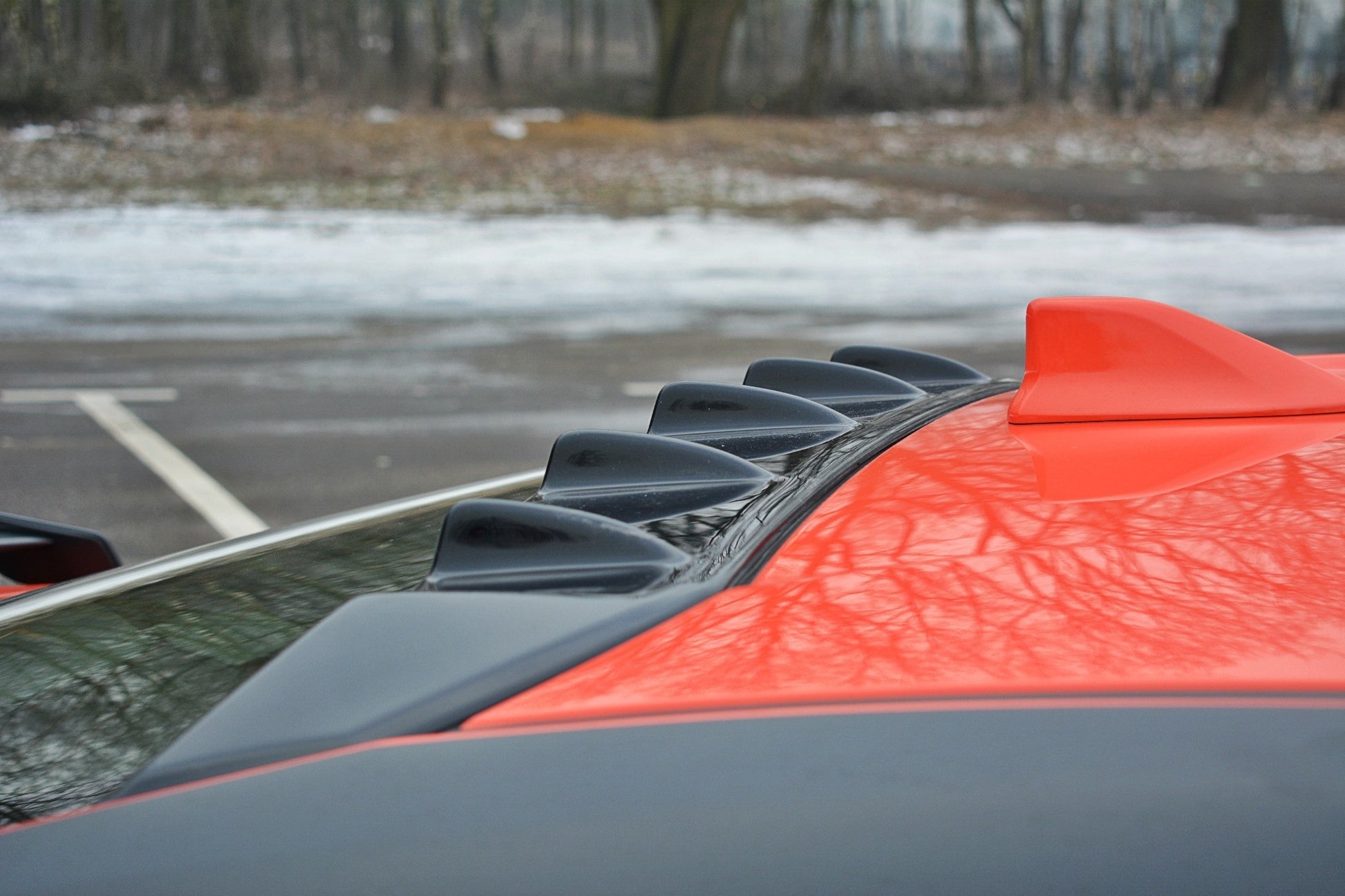 MAXTOGT861FH1G Maxton Design Rear Window Vortex Generator - 2013+ FT86,