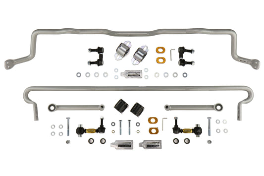 WHIBSK015 Whiteline Front and Rear Sway Bar Kit w/Endlinks,