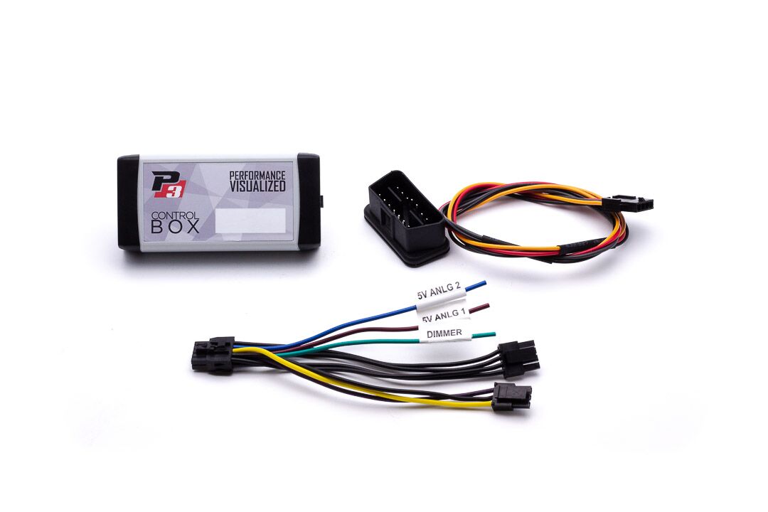 P3GL3P3VGR7+V P3 Gauges OBD2 V3 Multi Gauge w/ Vent,