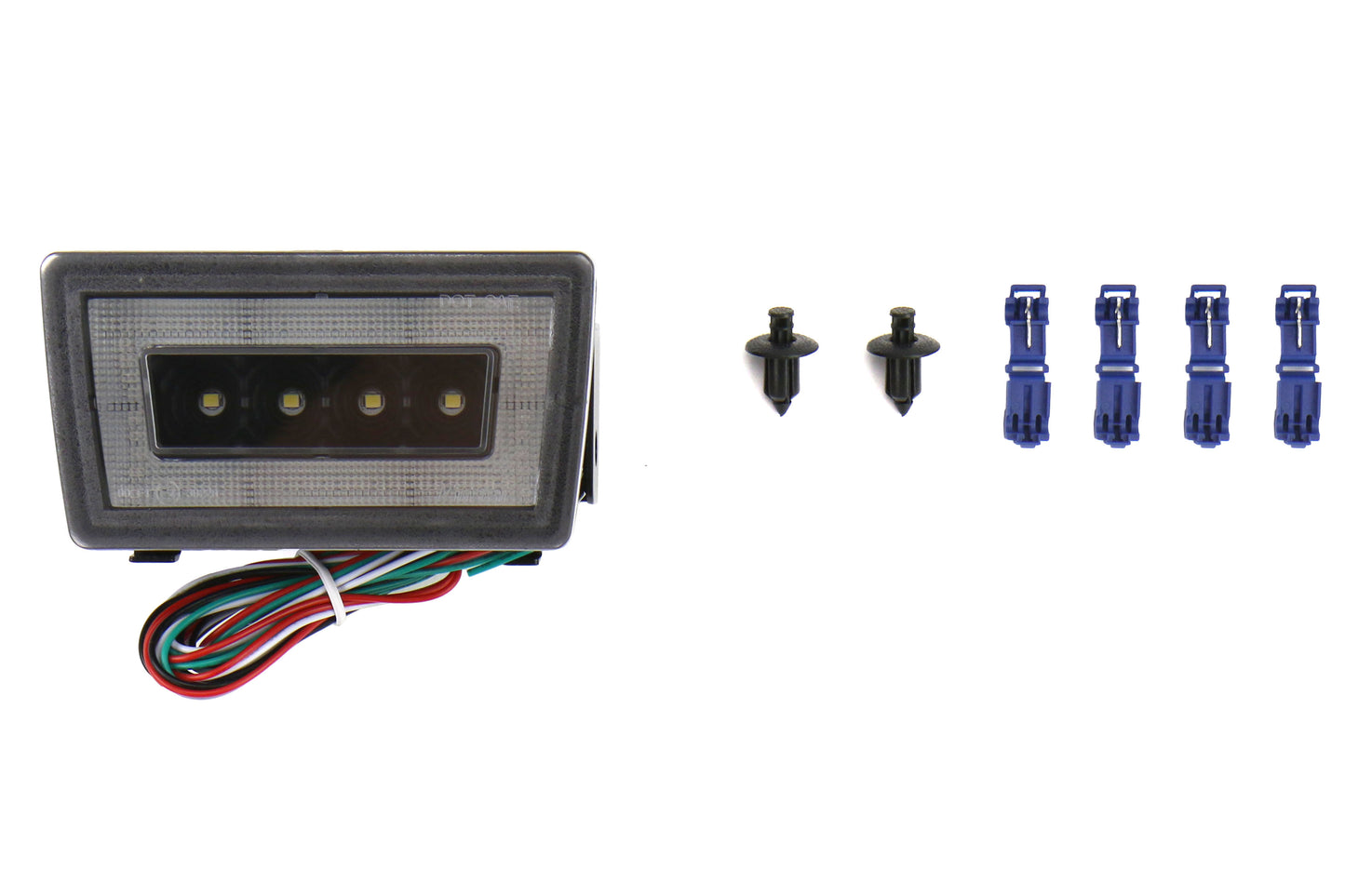 GCS2022WRXRFOGV2MB-KIT GCS CS Style Rear F1 Fog/Brake Light and OLM PnP Harness Kit - 2022+ Subaru WRX,