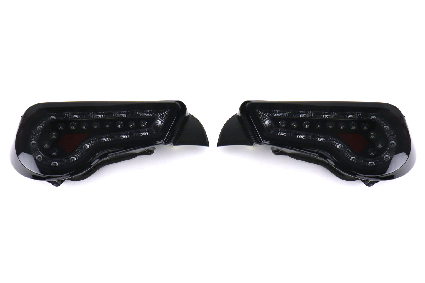 WIJWJ20-0323-05 Winjet Tail Lights (Black w/ Smoked Lens) - 2013+ FT86,