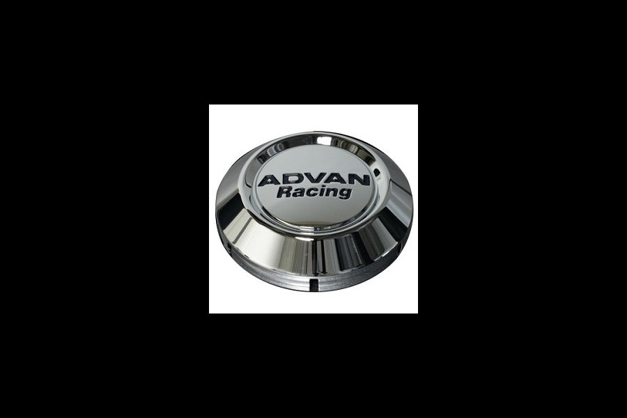 ADWYPADCC73LC Advan Racing Low Center Cap-73mm-Chrome,