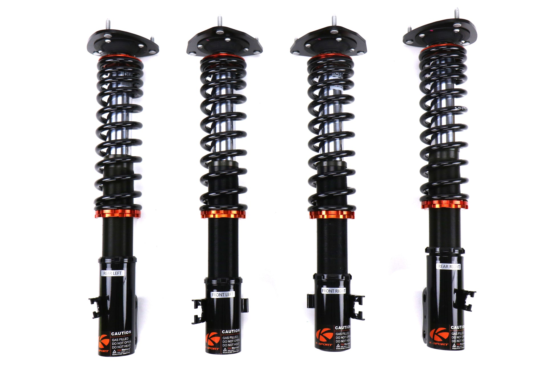 KSPCSB040-GR Ksport Kontrol Gravel Rally Spec Coilovers - 2002 - 2007 Subaru WRX,