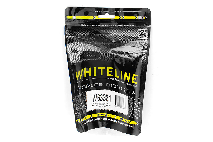 Whiteline Lower Rear Inner Control Arm Bushing - 2000-2014 Ford Focus / 2004-2013 Mazda 3 / 2004-2013 Volvo C70 / 2004-2011 S40 / 2004 V40 / 2008-2013 C30