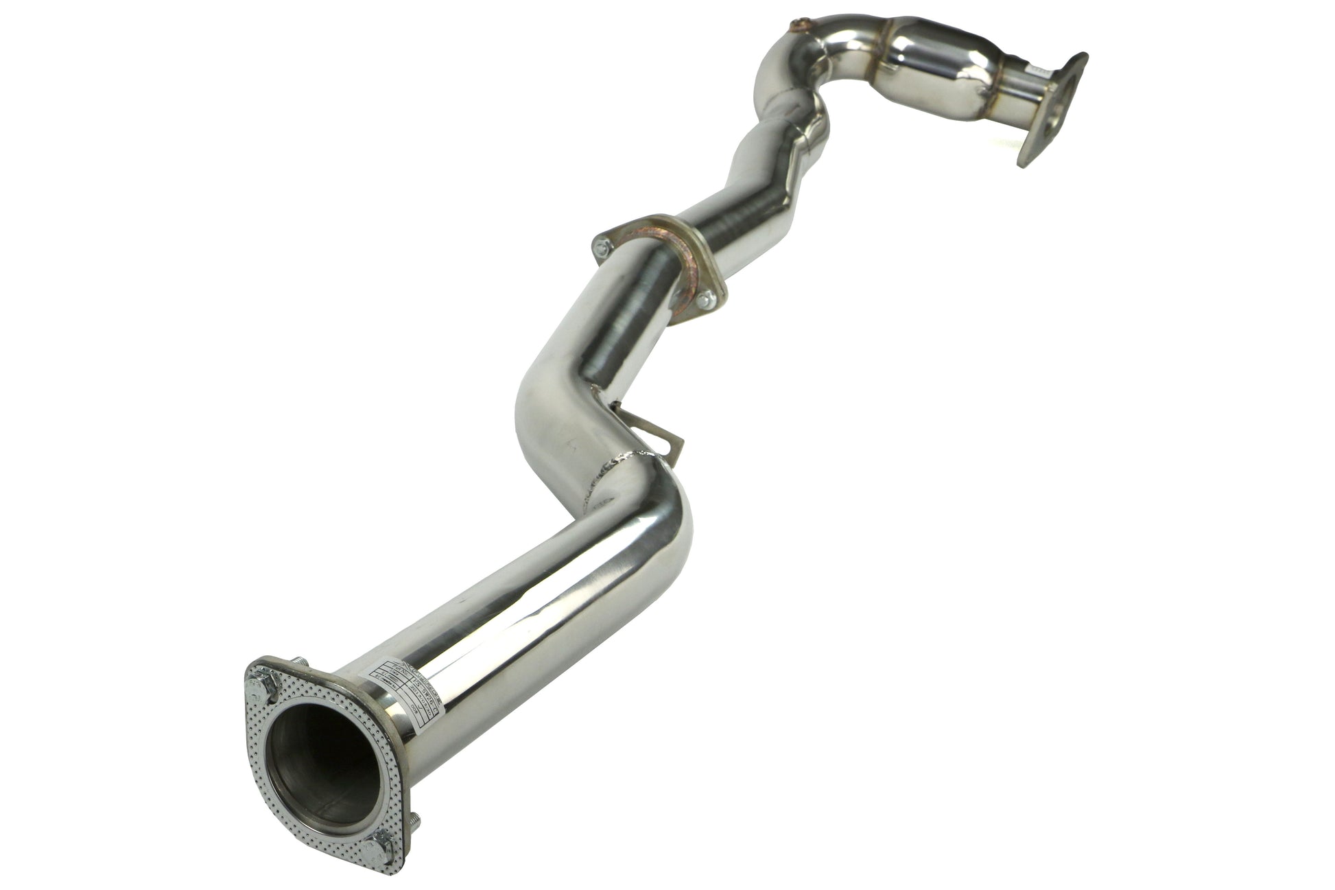 XFOES-SW26-KITB 2015-2021 Subaru WRX X-Force Catted 3in Stainless Steel J-Pipe,