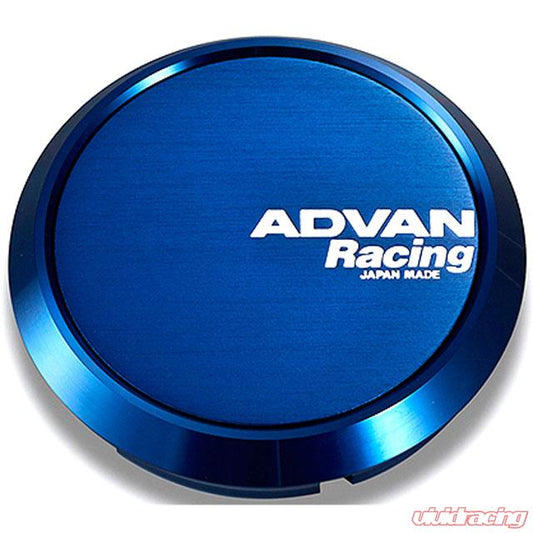 ADWYV2083 Advan Racing Center Cap 63MM Full Flat Type Anodized Blue,