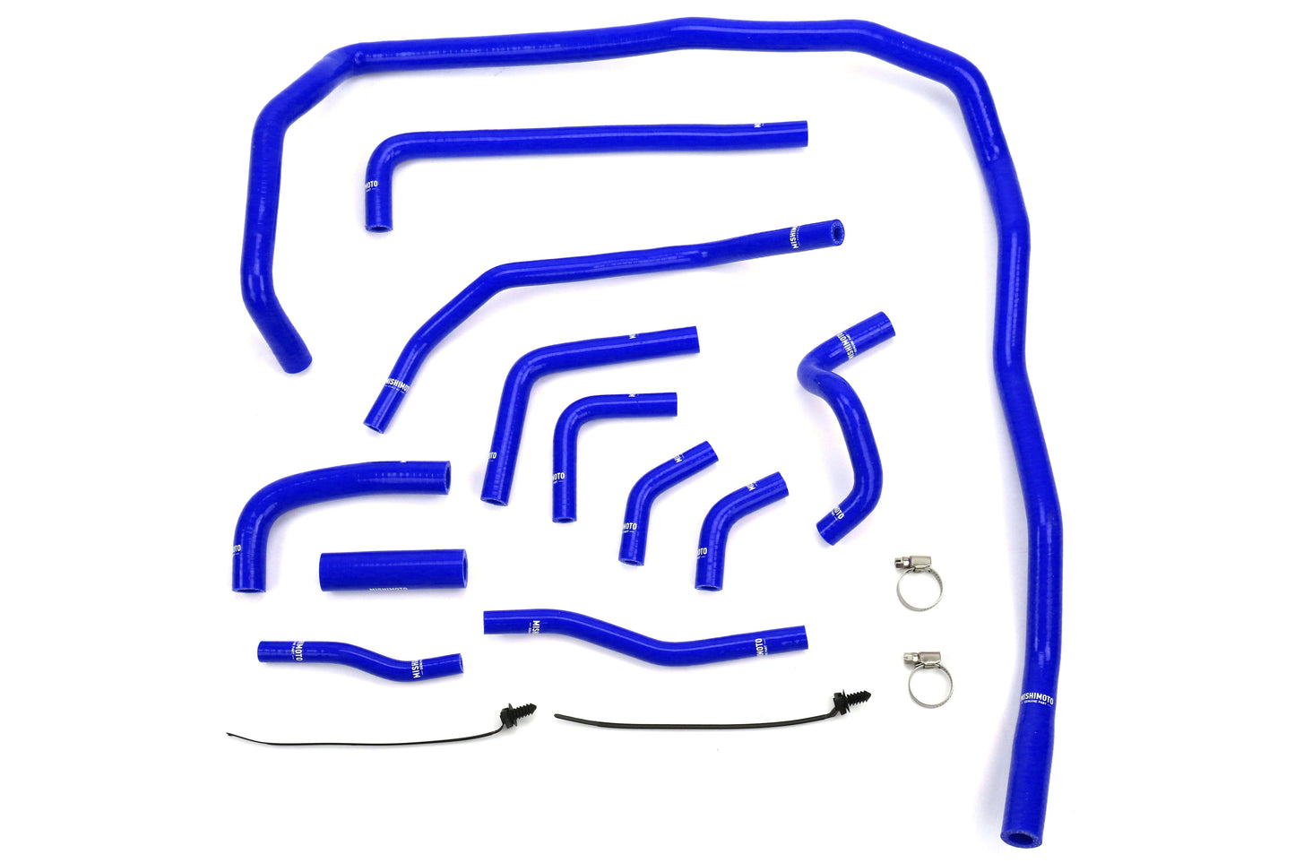 MIMMMHOSE-WRX-15ANCBL Mishimoto Silicone Ancillary Hose Kit (red, black, or blue) - 2015+ WRX-Blue,