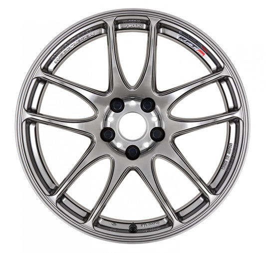 WORWCK199538YGTS WORK Emotion CR Kiwami 19x9.5 +38 5x114.3 (GTS) GT Silver - 2015+ WRX / STI,