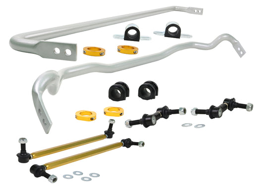 Whiteline Front and Rear Sway Bar Kit - 2009-2016 Hyundai Genesis