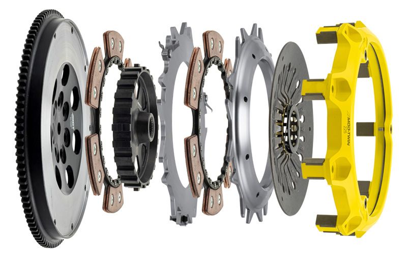 ACT Mod-Twin 225 HD Rigid Race Clutch Kit - 2003-2006 Mitsubishi Evo 8/9