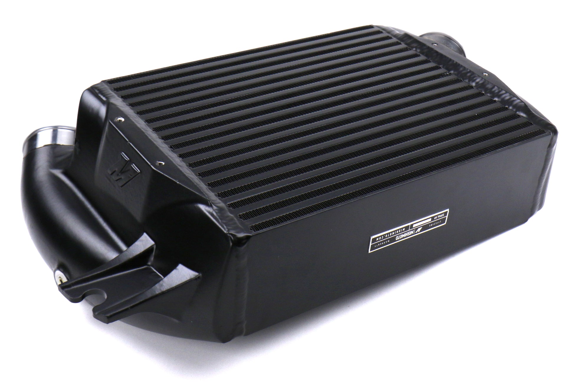 MIMMMTMIC-WRX-15XBK Mishimoto Street Performance Top Mount Intercooler Black - 2015-2021 Subaru WRX,