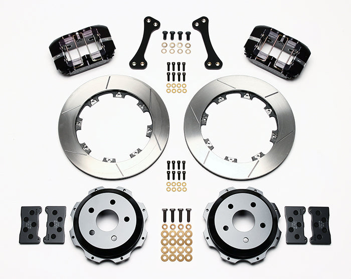 WIL140-7006 Wilwood Dynapro 12.19in Rear Kit Black - Subaru Models (inc. 2002-2005 WRX),