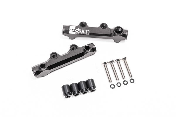 RAD20-0577-02 Radium Engineering Top Feed Fuel Rail Upgrade w/Top Port - 2002-2014 Subaru WRX/STI,