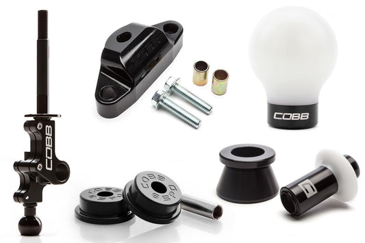 COB215X02P-W-BK-W-BK COBB Tuning Stage 2+ Drivetrain Package,