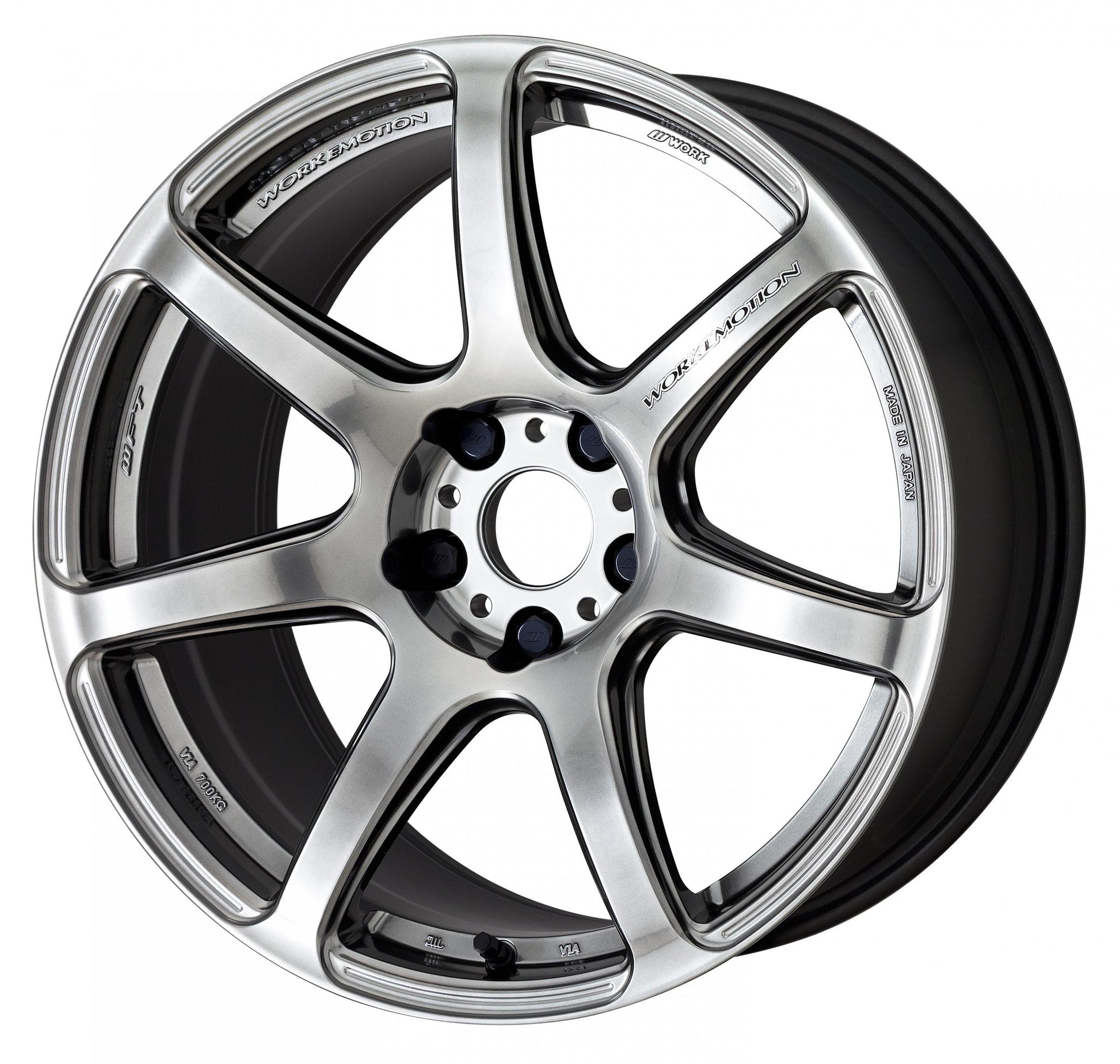 WORWT7R189538YGTS Work Emotion T7R 18x9.5 +38mm GT Silver - 2015+ WRX / 2015+ STI,