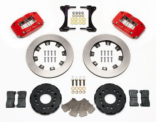 Wilwood Dynapro Radial 12.00in Front Kit Red - 2002-2005 Subaru WRX / 2001-2008 Forester / 1999-2007 Impreza / 2000-2002 Legacy / 2005-2006 Saab 9-2X