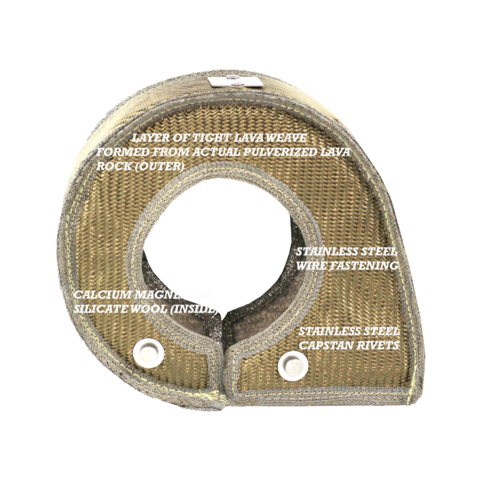 PTPFPRO35-011-04 PTP Turbo Blankets Turbo Blanket T3/T4 - Universal-Lava,
