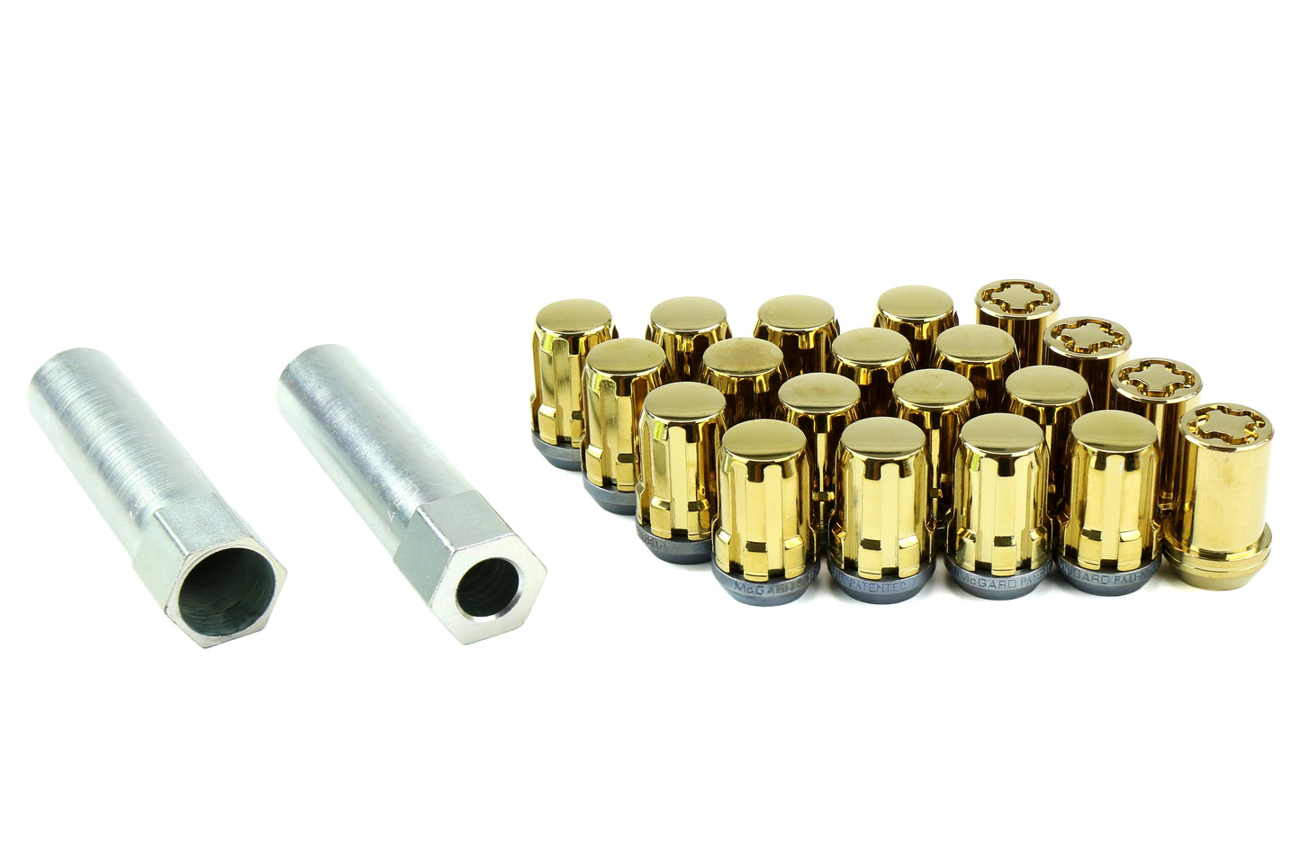 McGard Locking Lug Nut Kit Gold 12x1.5 - Universal