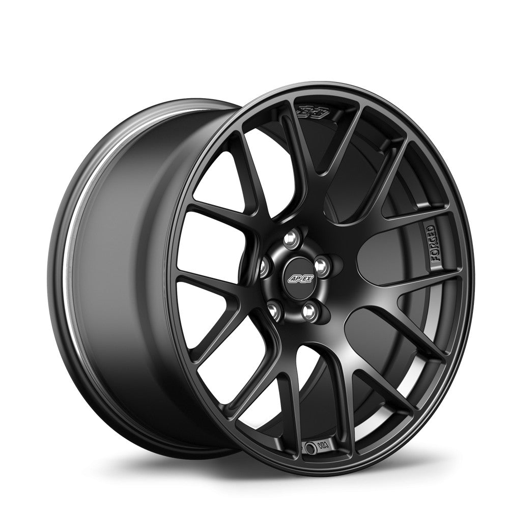 AXREC7R179ET35-5100-561-SMBK Apex Race Parts 17x9 +35 EC-7R Forged Satin Black,