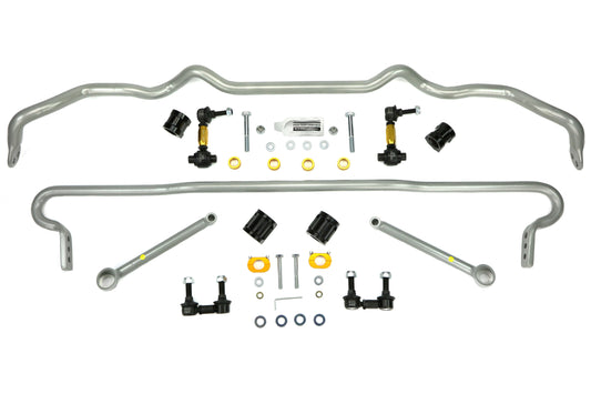 WHIBSK017 2015-2021 Subaru WRX Whiteline Front and Rear Sway Bar Kit w/Endlinks,