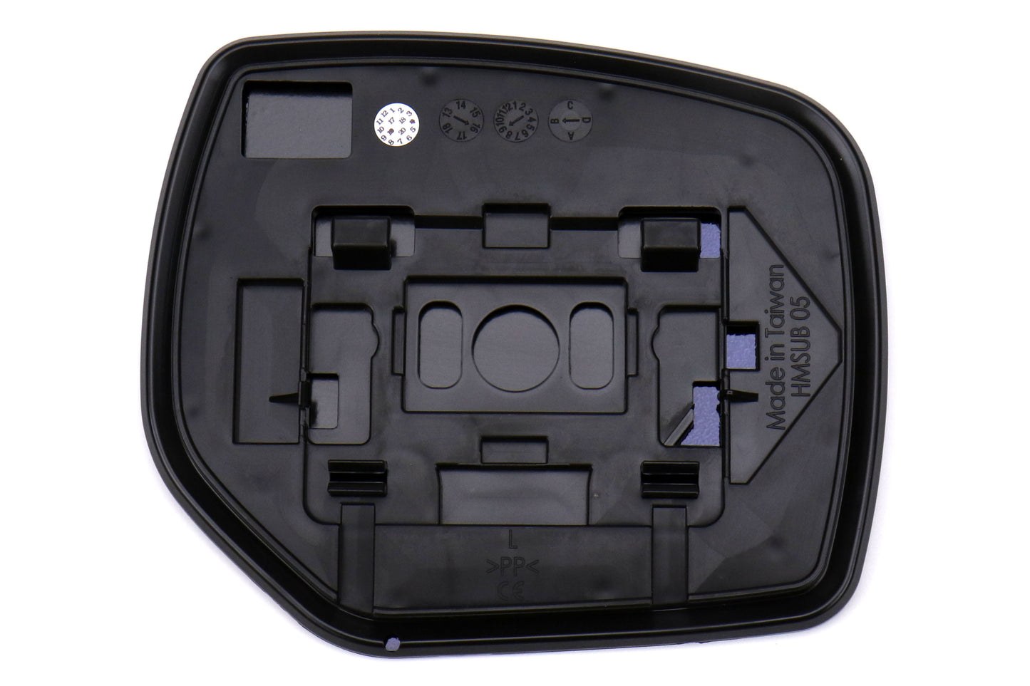OLMMRL-SUBSJ12-PB OLM Wide Angle Convex Mirrors - 2014+ Forester-Blue-Non-heated-No Turn Signals,