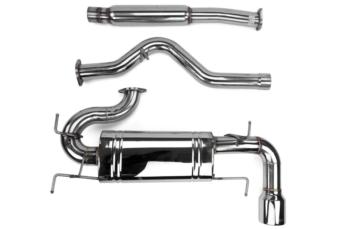 XFOES-SW08-CBS X-Force Cat Back Exhaust - 2008-2010 Subaru WRX Hatchback,