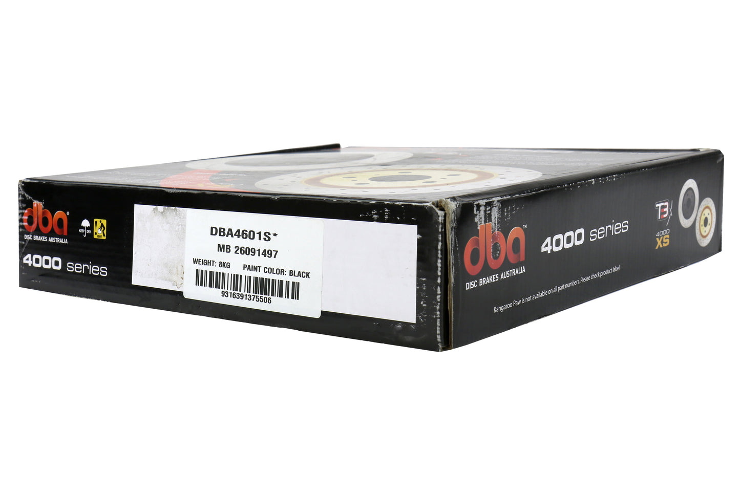 DBA T3 Clubspec 4000 Series Rotor Uni-Directional Slotted Rear - 2003-2009 Nissan 350Z