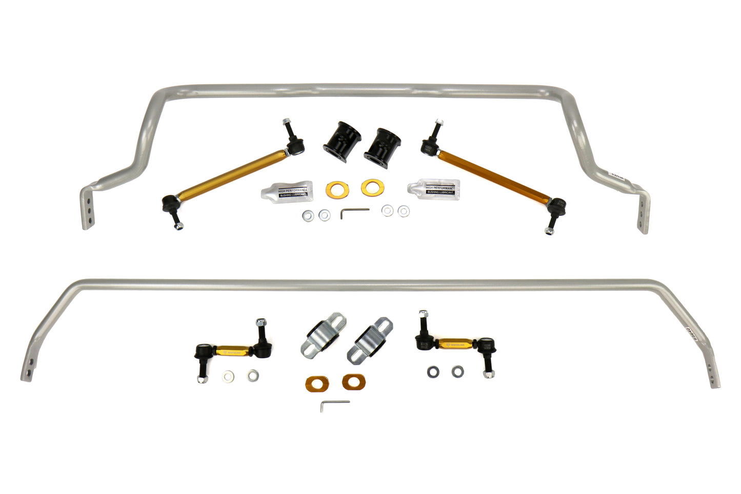 Whiteline Front and Rear Sway Bar Kit w/Endlinks - 2016-2017 Ford Focus RS