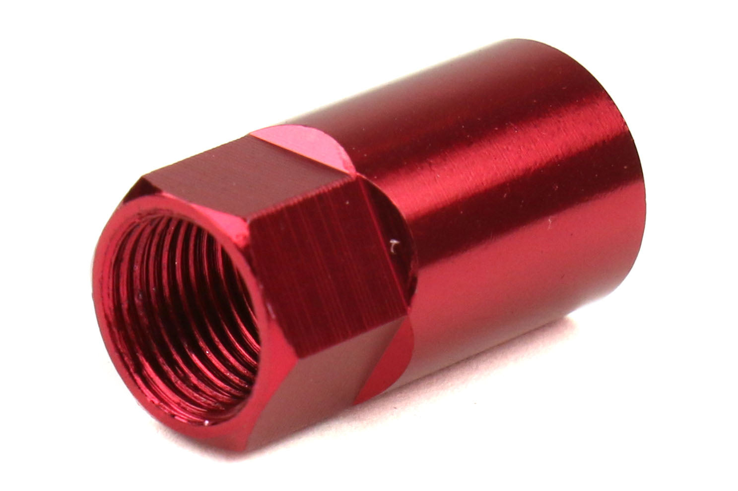 WMP45930R Wheel Mate TPMS Color Valve Step Sleeve and Cap Kit - Universal (Red),