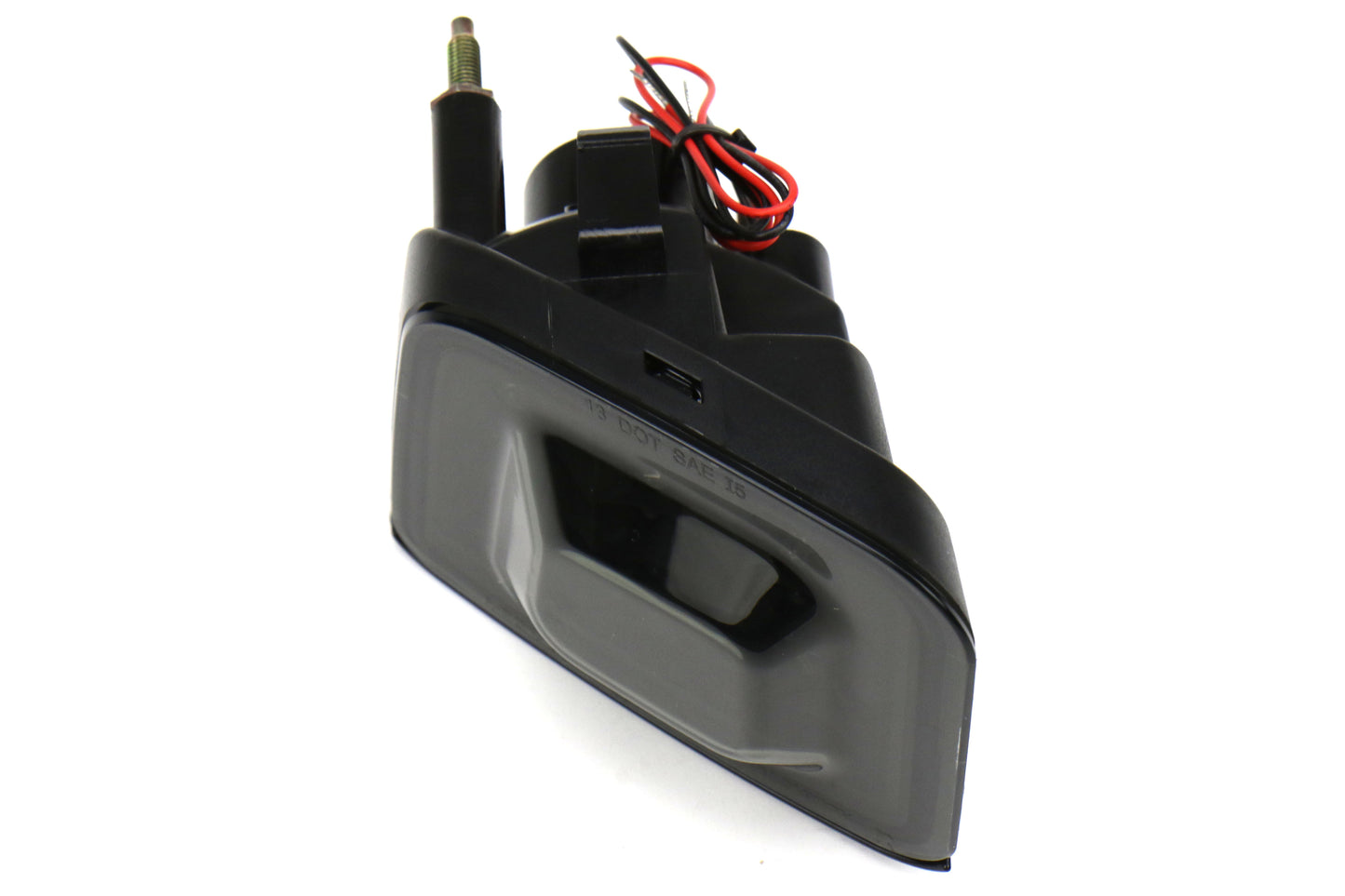 SBS15WRXFTURN-SB SubiSpeed USDM LED Front Turn Signal Housings - 2015+ WRX / 2015+ STI-Dark Smoke Lens with Black Reflector,