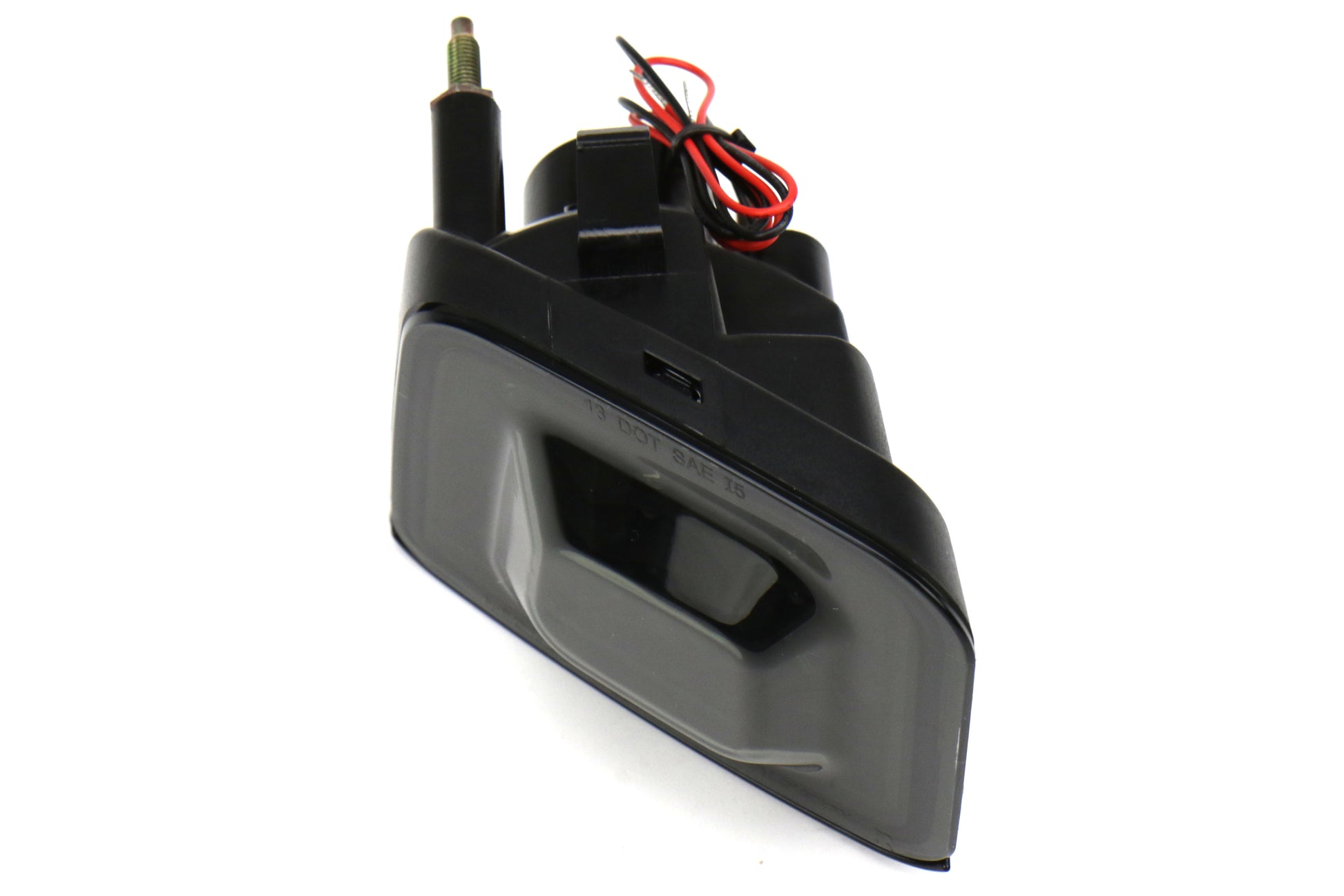 SBS15WRXFTURN-SB SubiSpeed USDM LED Front Turn Signal Housings - 2015+ WRX / 2015+ STI-Dark Smoke Lens with Black Reflector,