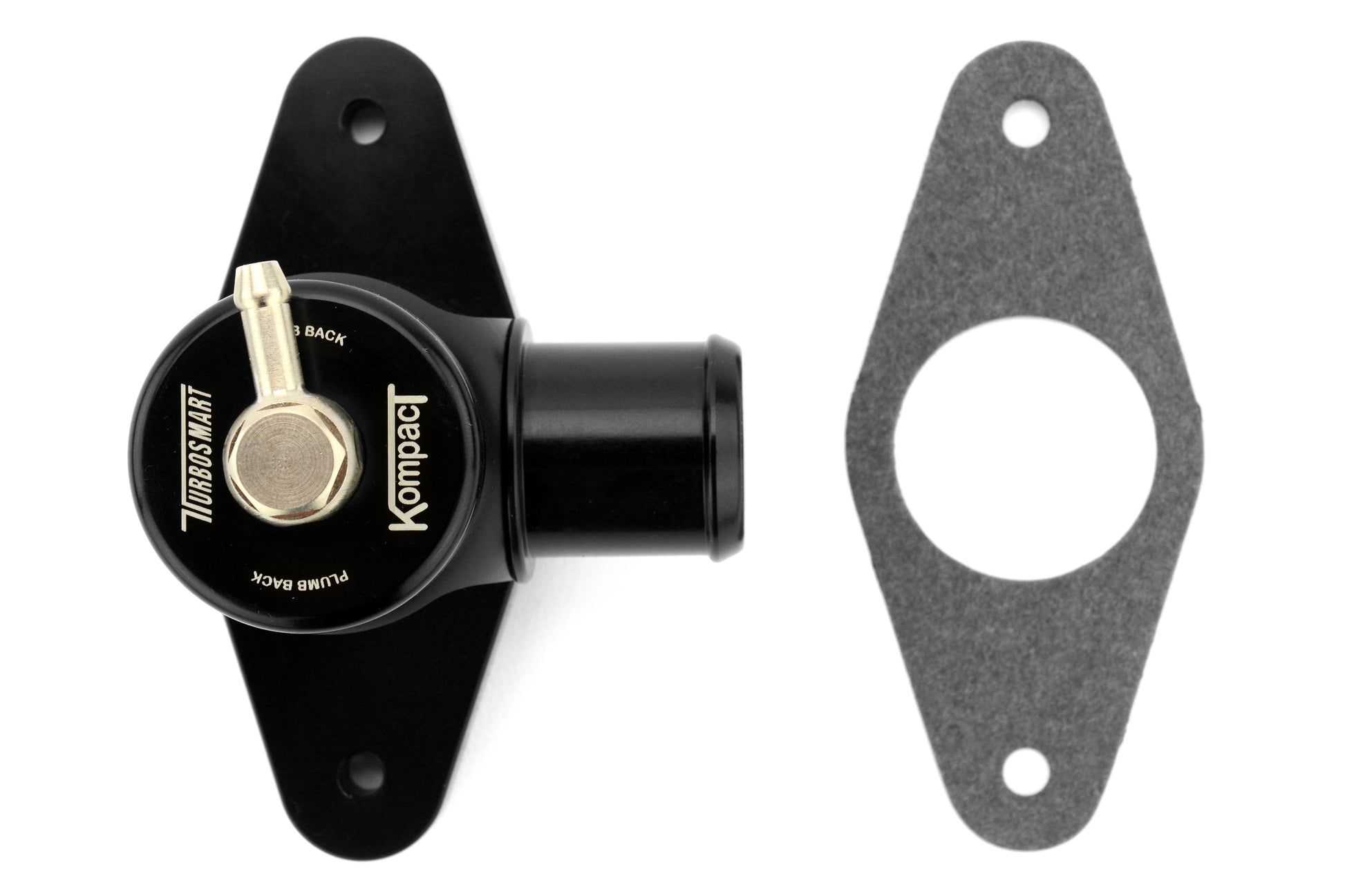 TSUTS-0203-1209 Turbosmart Recirculating Blow Off Valve Kompact Plumb Back Black,