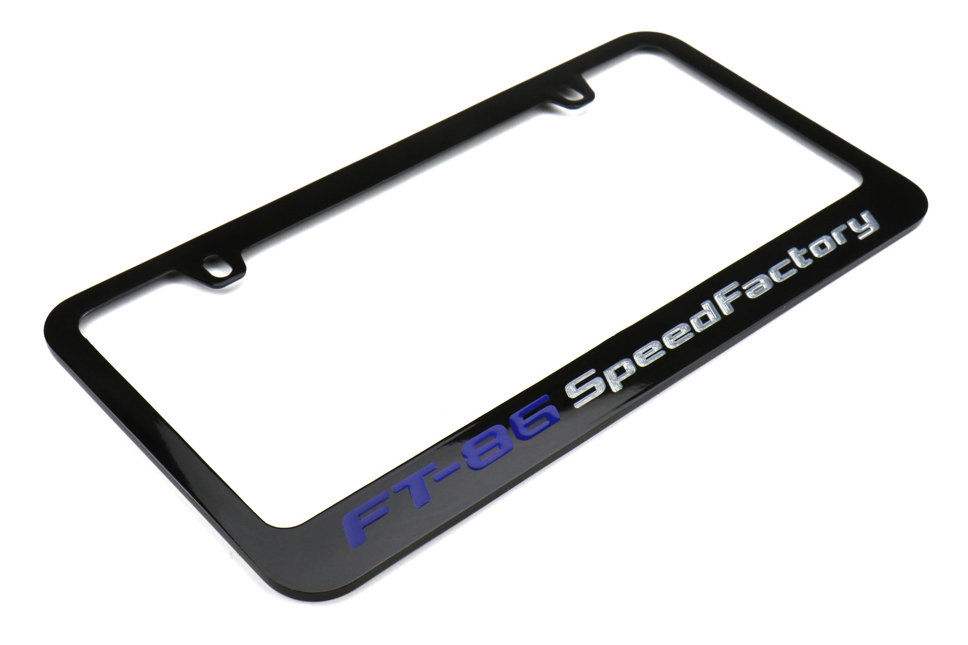 FTSLF-FT86SPD-BLK FT-86 SpeedFactory Logo License Plate Frame - Universal,