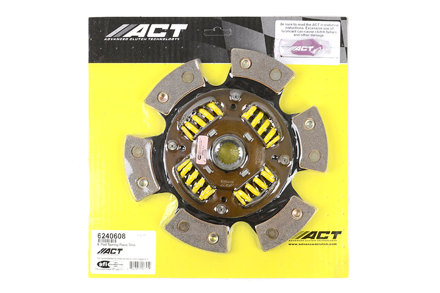 ACT 6-Puck Disc Replacement MB7 / ME1 - 2003-2015 Mitsubishi Evo 8/9/X