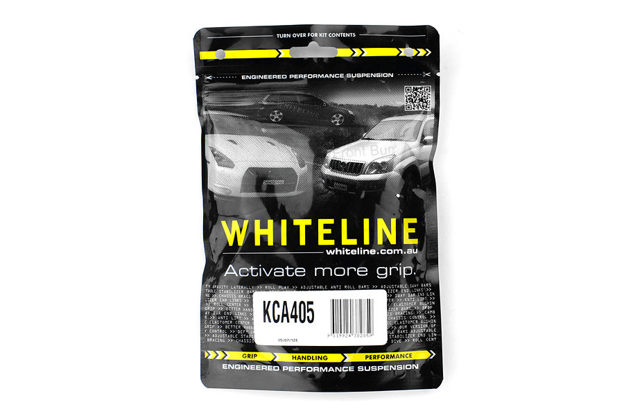 Whiteline Front Bump Steer Correction Bushings - 2008-2013 Ford Focus / 2004-2013 Mazda 3 / 2006-2013 Volvo C70 / 2004-2011 S40 / 2004 V40 / 2008-2013 C30