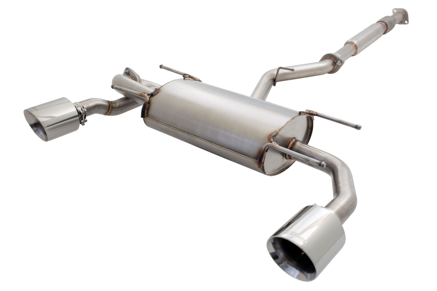 XFOES-T86-CBS X Force 2.5inch Stainless Steel Cat-Back Exhaust System - 2013-2021 FRS / BRZ / 86,