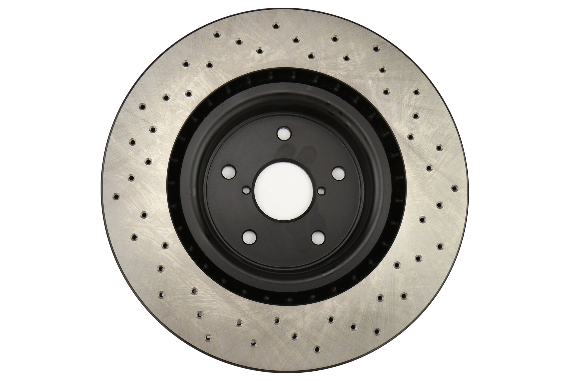 STT128.47040 Stoptech Drilled Brake Rotor Single Front - 2018-2020 Subaru STI,