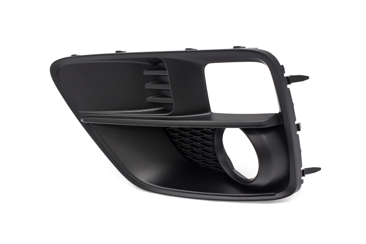 JDSJDMS-15WRXFG-MB JDM Station Fog Light Bezel Garnishes - 2015+ WRX / 2015+ STI-Matte Black,