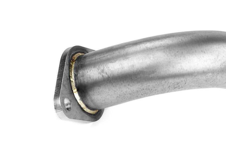 Nameless Performance Muffler Delete Double Wall Polished Tips - 2011-2014 Subaru WRX/STI Sedan