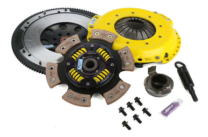 ACTSB11-XTG6 ACT XT Performance Race Sprung 6 Pad Clutch Kit w/ Flywheel - 2006+ Subaru WRX / 2005-2009 Subaru Legacy GT,