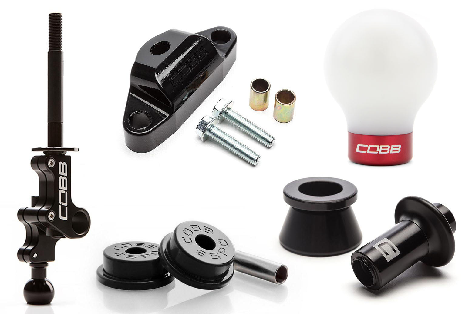 COB215X02P-BK-W-RD COBB Tuning Stage 2+ Drivetrain Package,