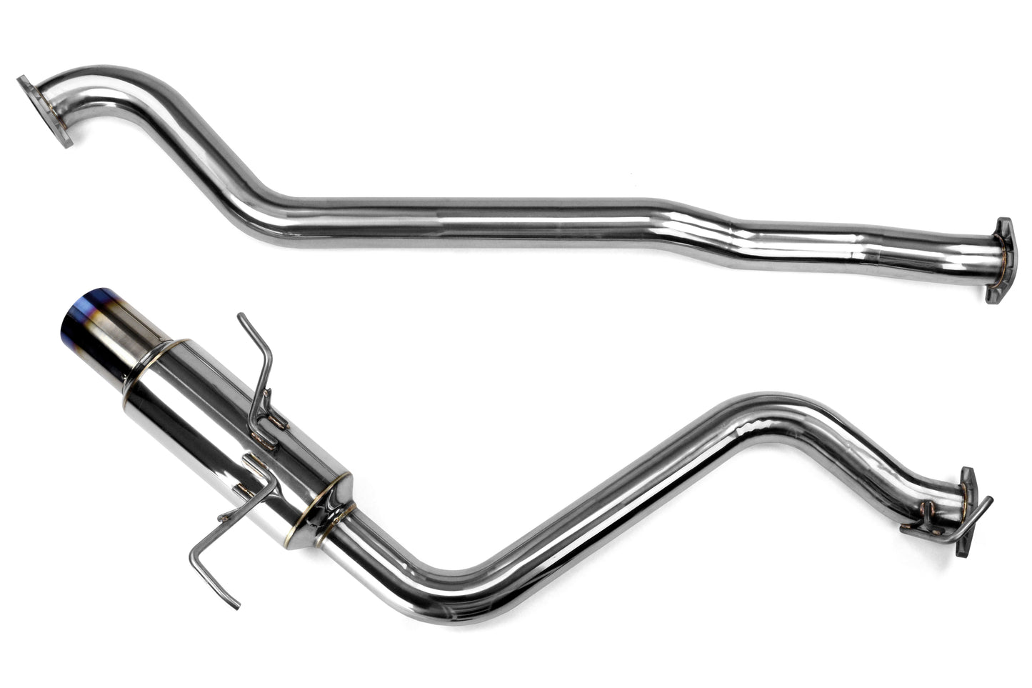 INVHS15SW4GST 15-20 Subaru WRX & STI Invidia N1 Racing Single Exit Titanium Tip Exhaust,