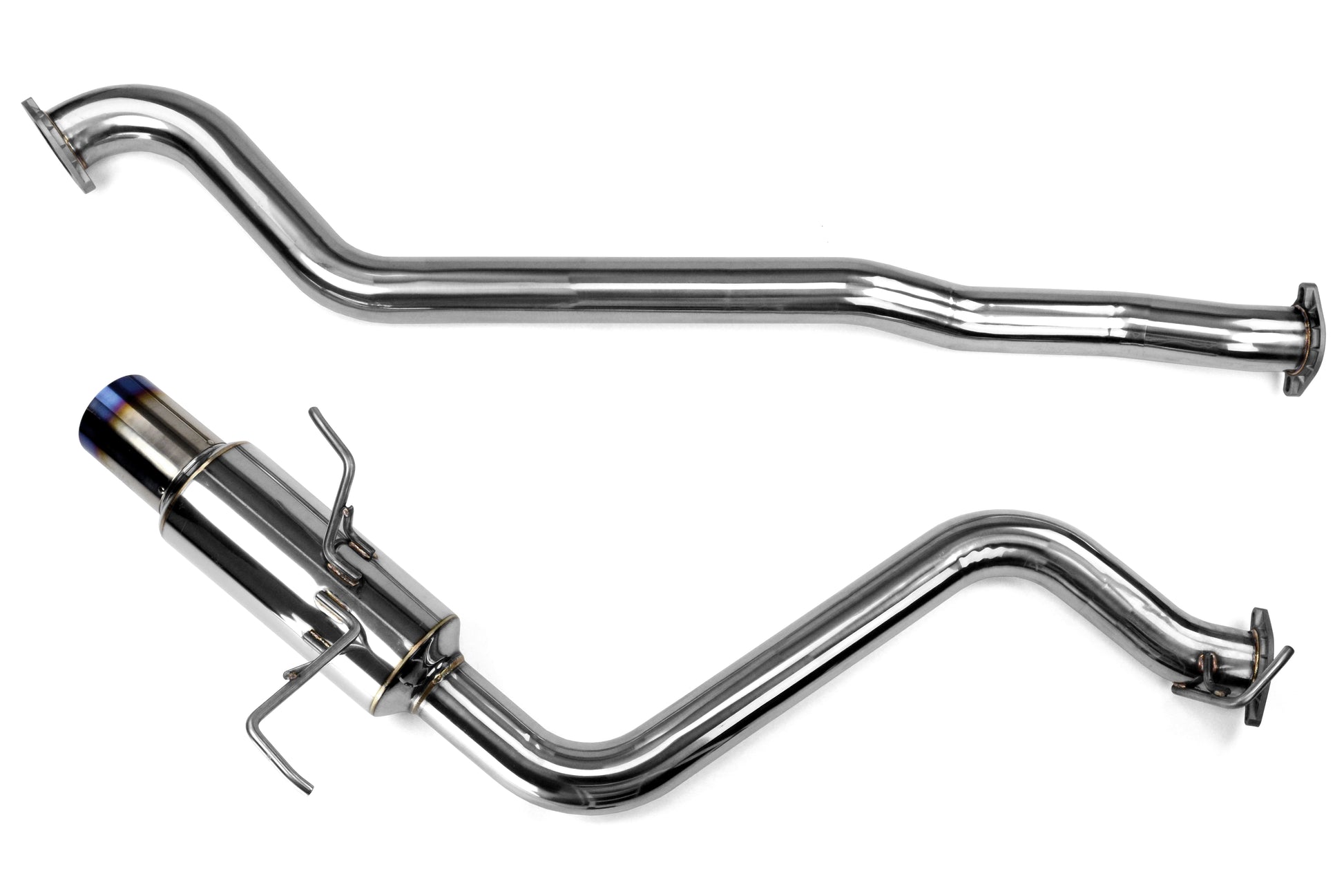 INVHS15SW4GST 15-20 Subaru WRX & STI Invidia N1 Racing Single Exit Titanium Tip Exhaust,