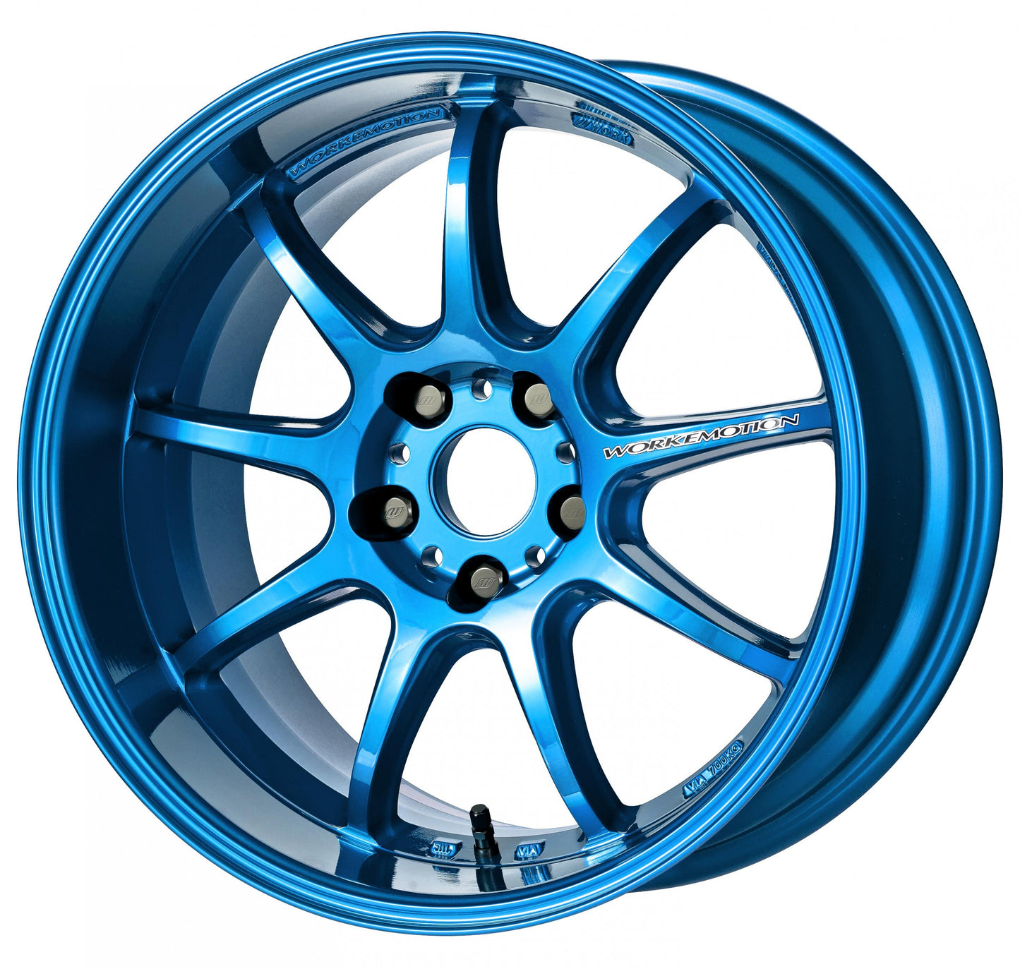 WORWD9R189538YCAB,,Work Emotion D9R 18x9.5 +38mm 5x114.3 Candy Apple Blue,