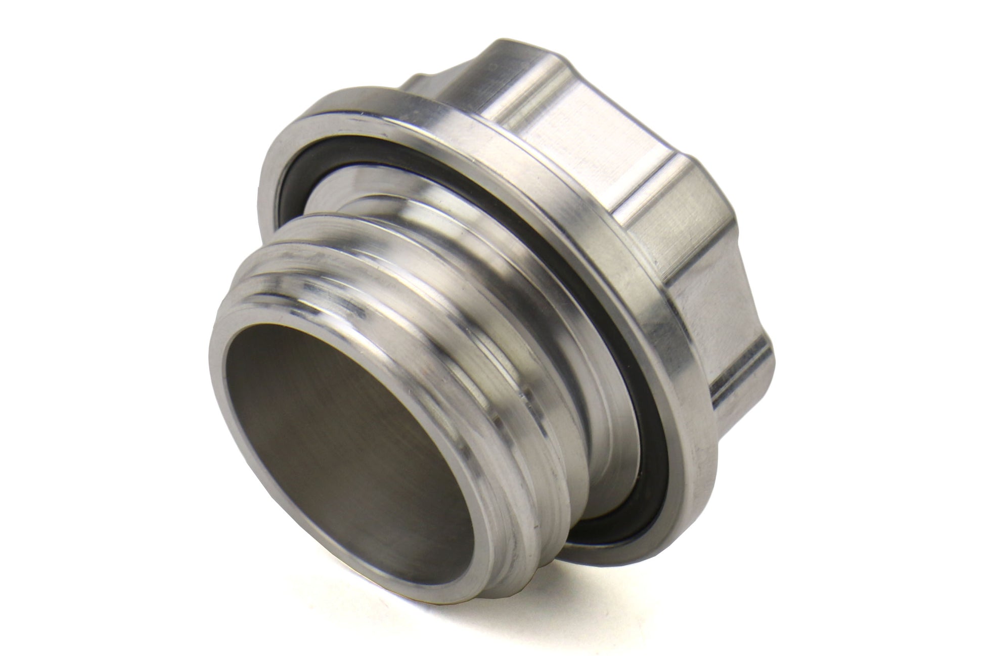 BBA001000120000 Boomba Racing Aluminum Oil Cap Natural Finish,