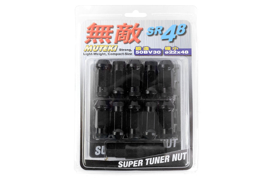 MUT32905B Muteki SR48 Open End Lug - Black,